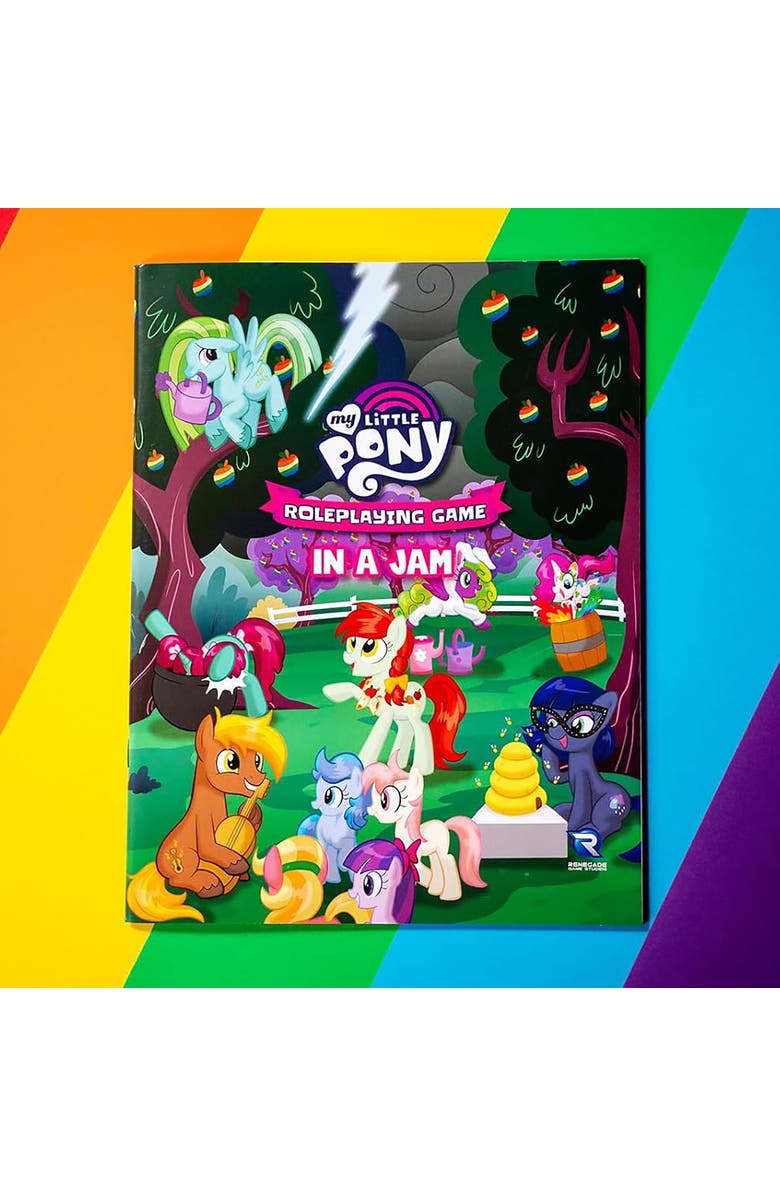 Renegade Game Studios My Little Pony Roleplaying Game in A Jam Adventure and GM Screen, Alternate, color, Multicolored