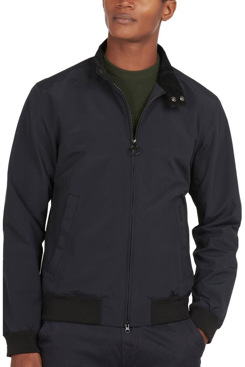 Royston Casual Water Resistant Jacket, Main, color, BLACK
