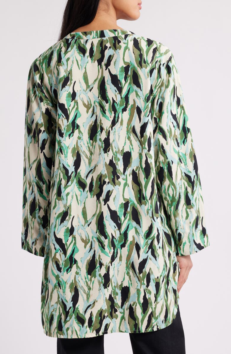 Masai Copenhagen Givula Abstract Print Long Sleeve Tunic, Alternate, color, 