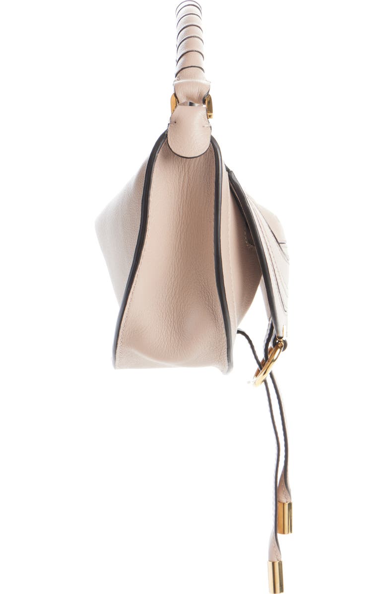 Chloé Mini Marcie Leather Camera Shoulder Bag, Alternate, color, Woodsmoke