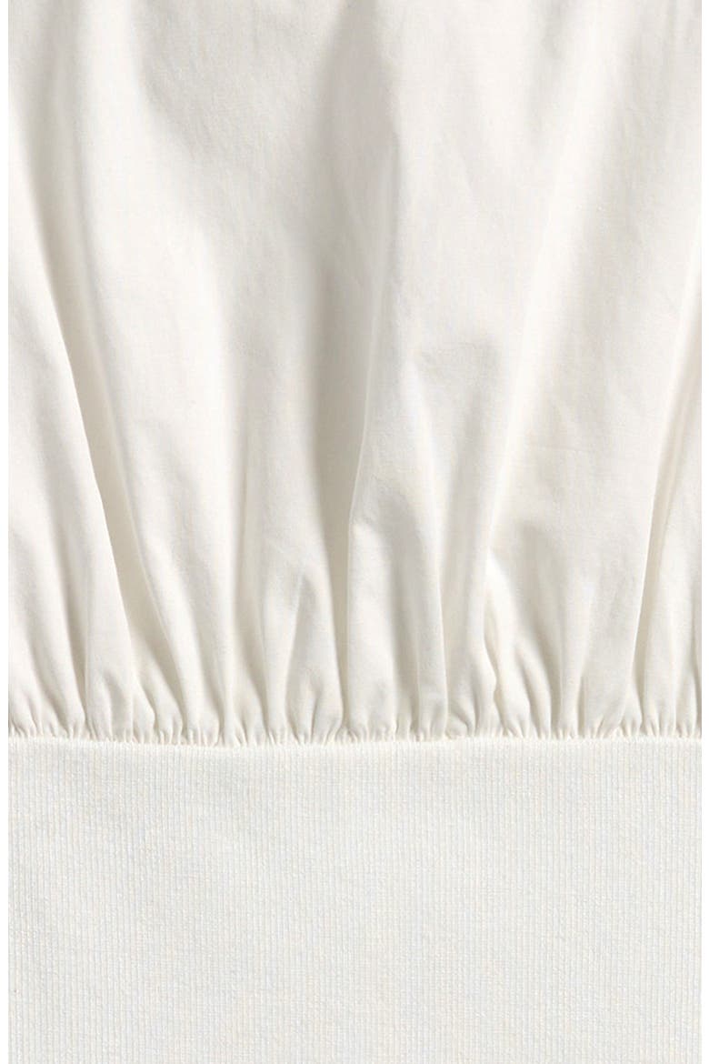 Kids' Poplin Minidress, Alternate, color, WHITE