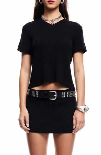 LIONESS North Light Rib Cotton T-Shirt