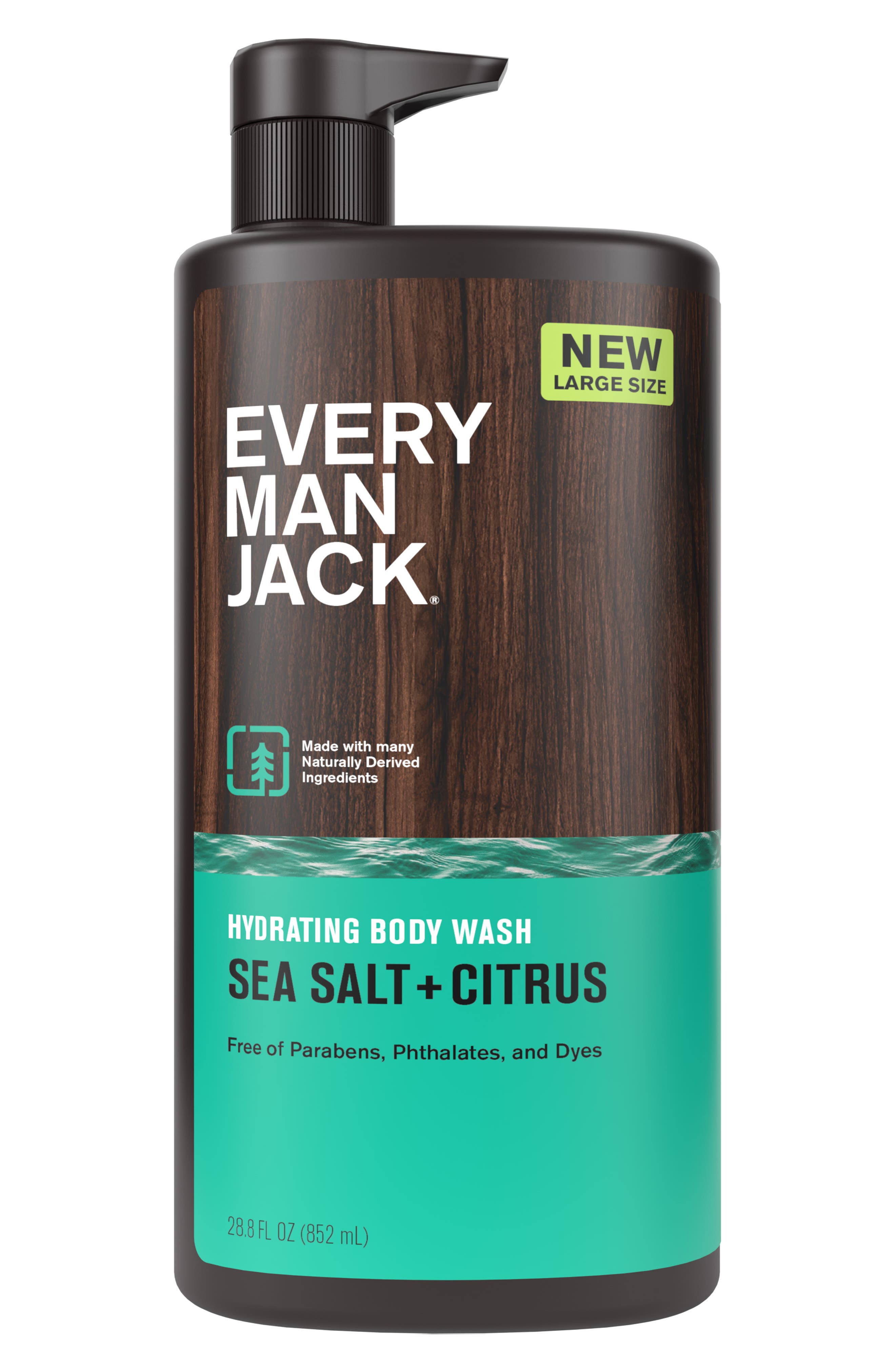 EVERY MAN JACK Sea Salt & Citrus Body Wash
