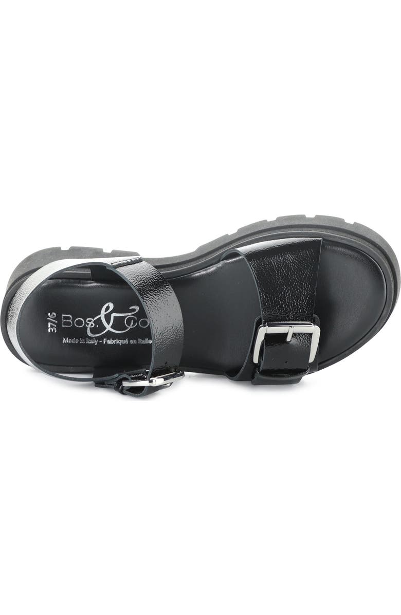 Bos. & Co. Cinder Platform Sandal, Alternate, color,