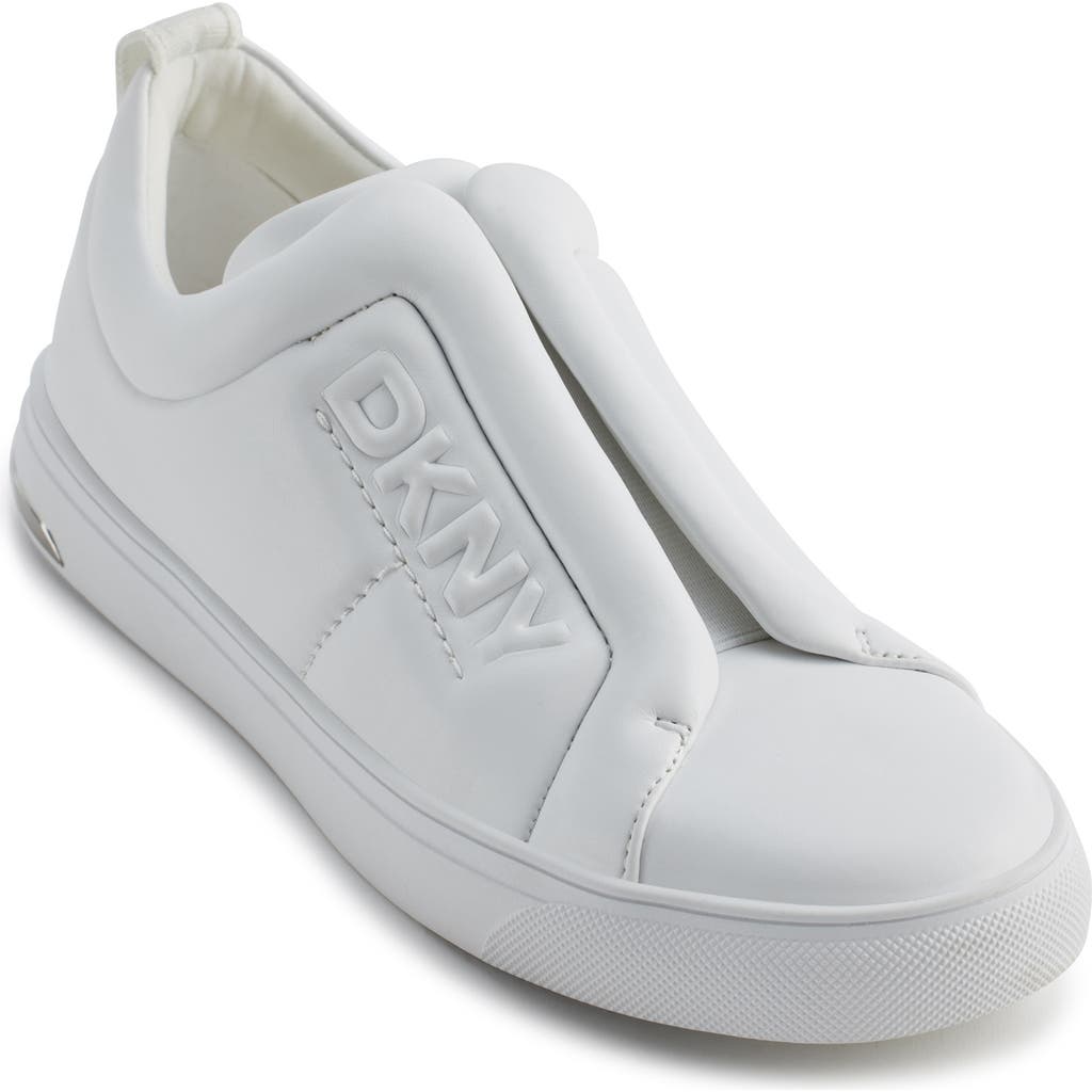 DKNY Abelina Slip-On Sneaker in White  product