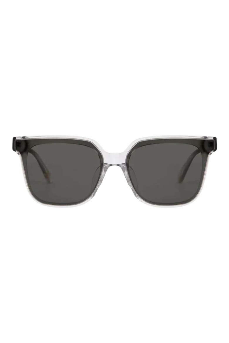 Malia 55mm Low Nose Bridge Wide Width Square Sunglasses video