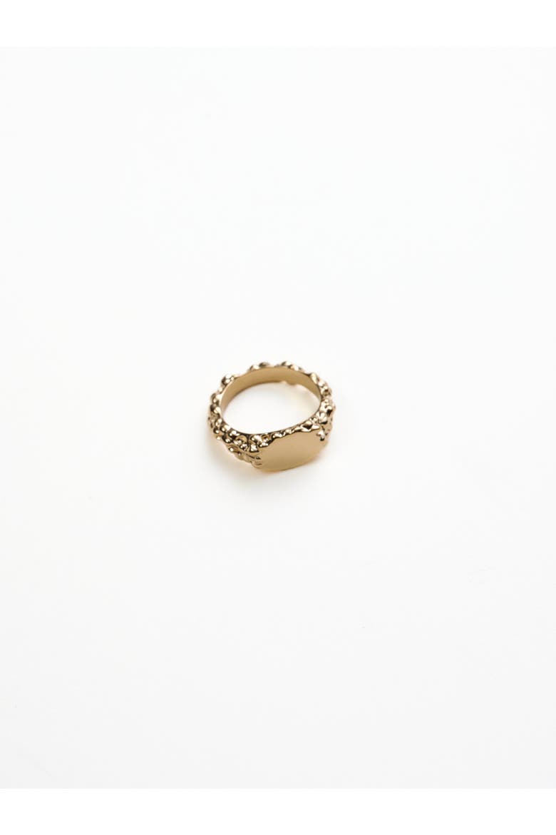 Meredith Signet Ring, Main, color, 14K Recycled Gold Vermeil