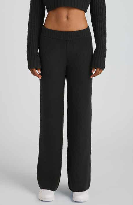 Florence by Mills Mid Rise Wide Leg Knit Pants