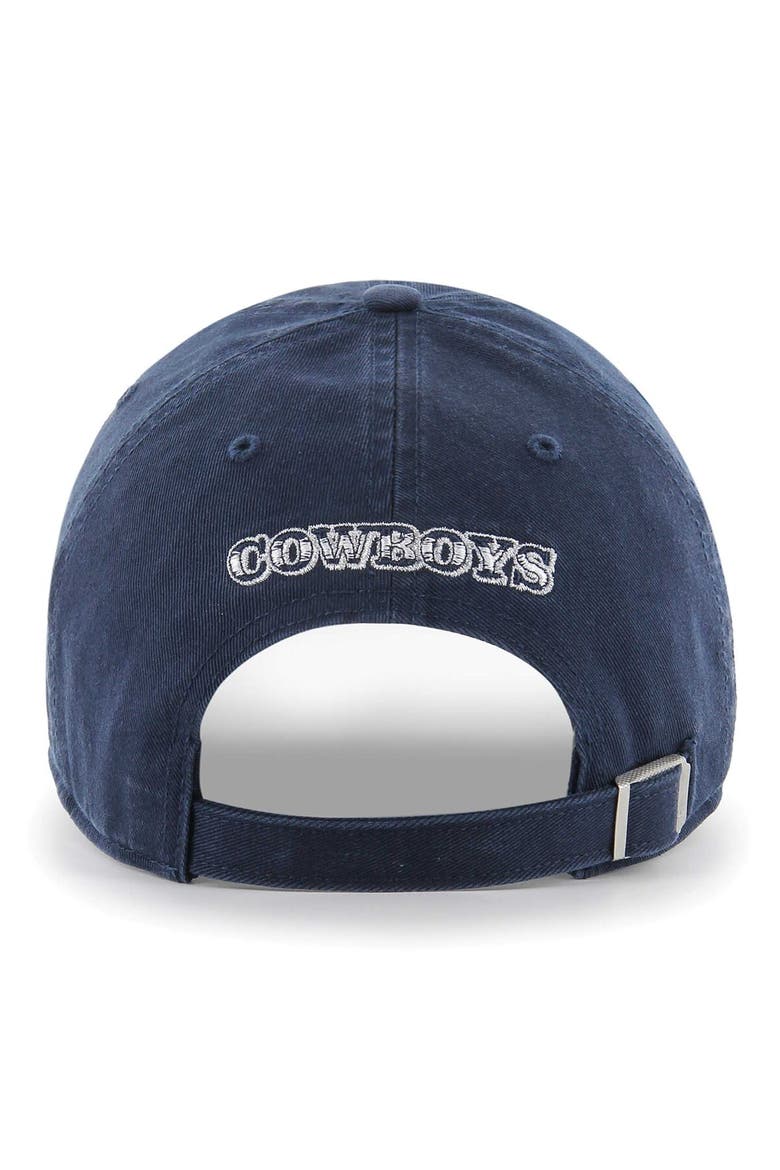 Men's '47 Navy Dallas Cowboys Bankroll Clean Up Adjustable Hat, Alternate, color, Navy