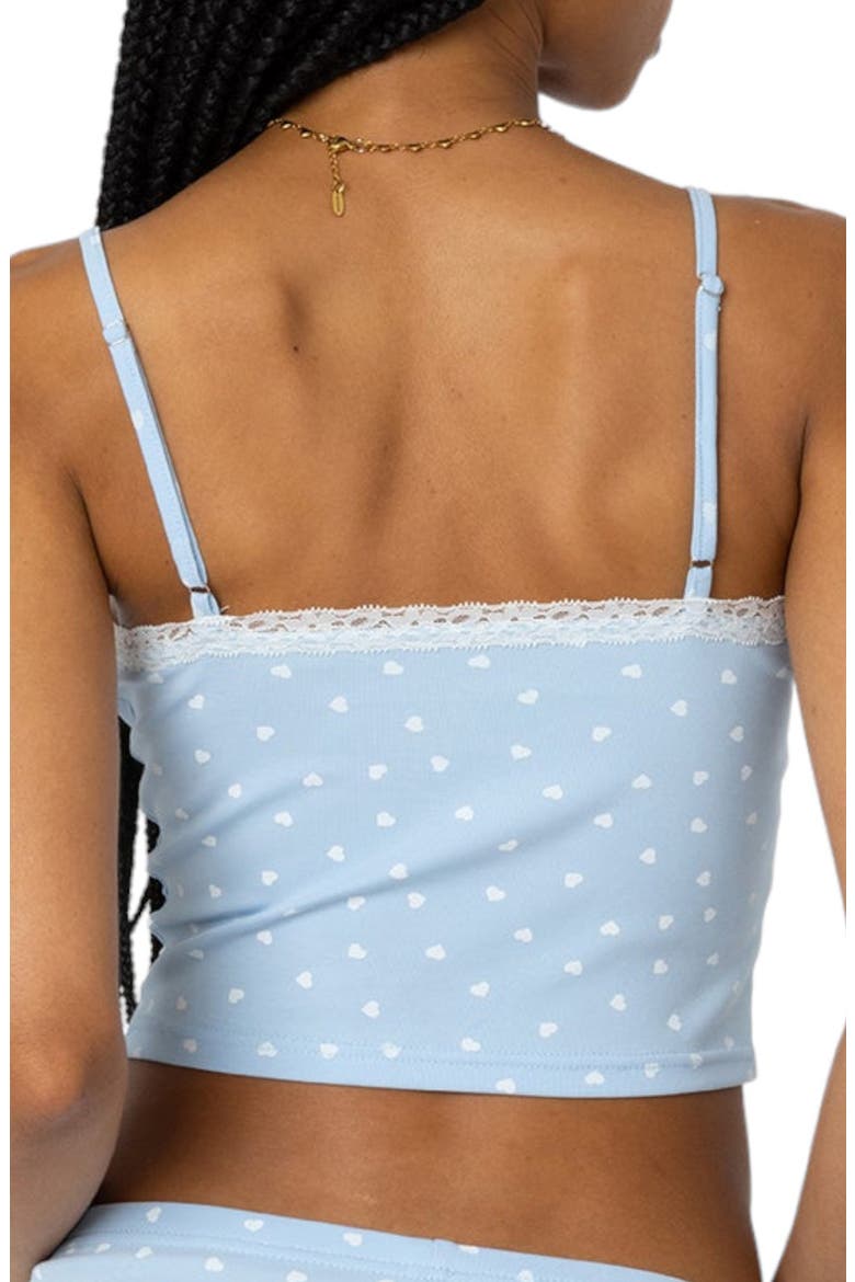 Follow Your Heart Stretch Cotton Tank Top, Alternate, color, LIGHT-BLUE