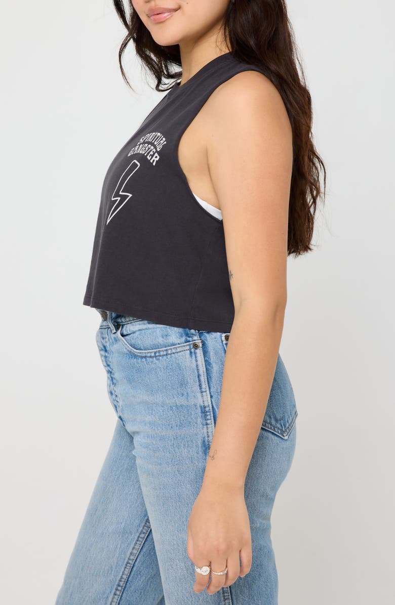 Spiritual Gangster Bolt Callie Crop Graphic Tank, Alternate, color,