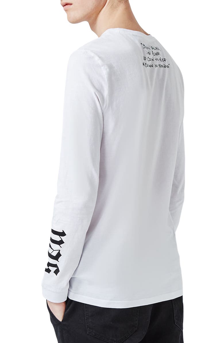 Topman Nas Illmatic Long Sleeve Graphic T-Shirt, Alternate, color, 