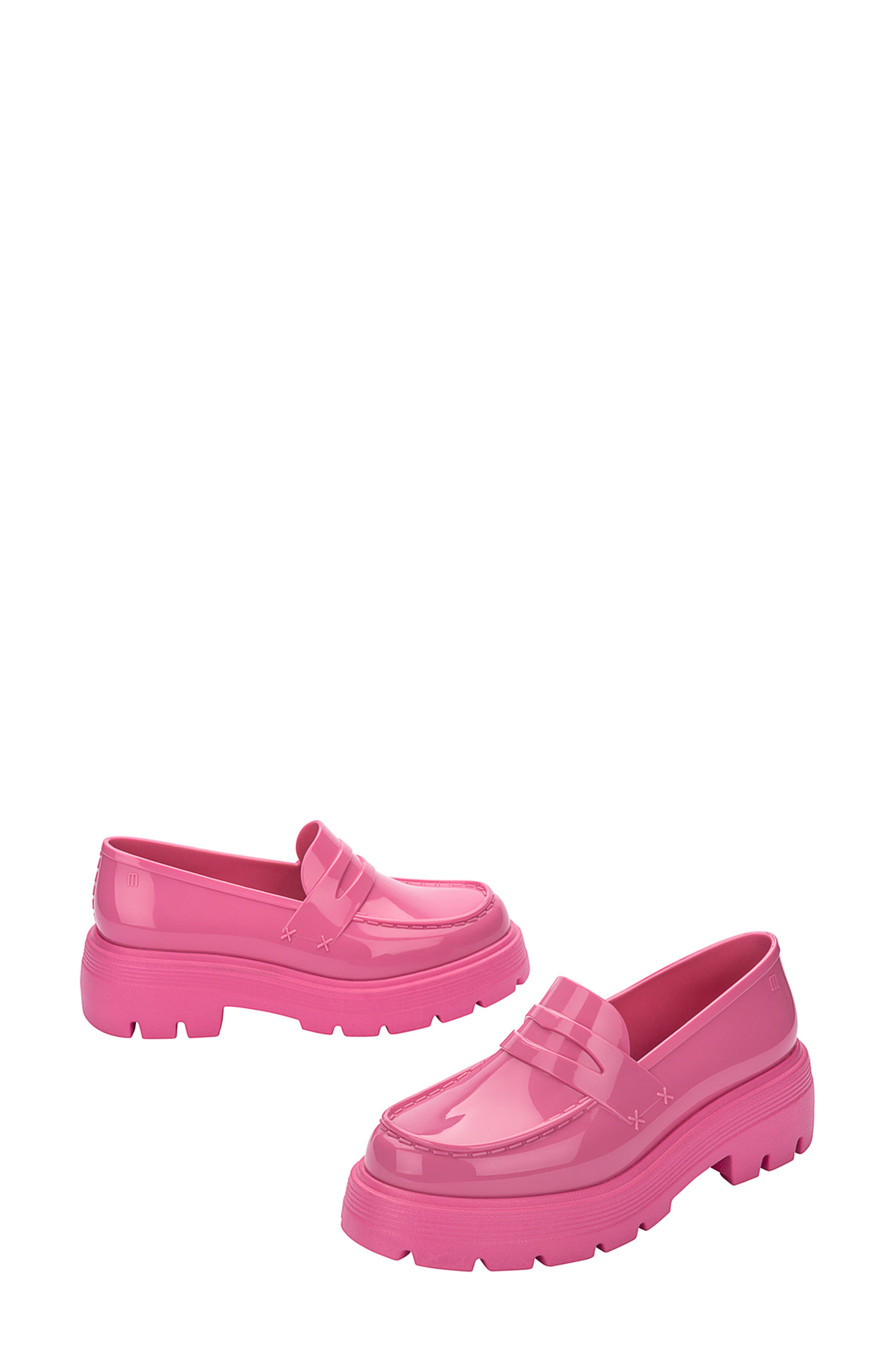 Royal Platform Penny Loafer, Alternate, color, PINK
