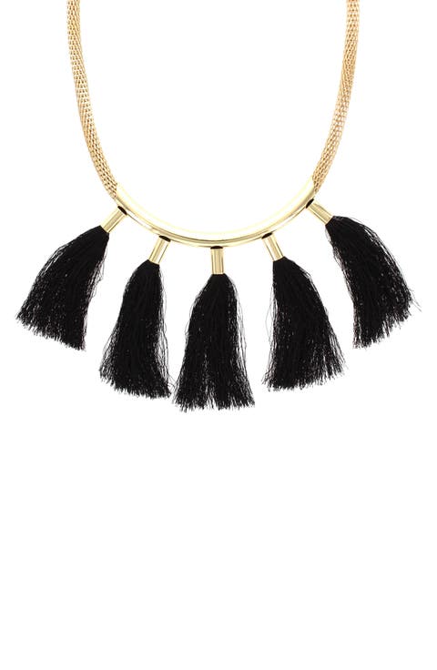 Gaby Tassel Necklace