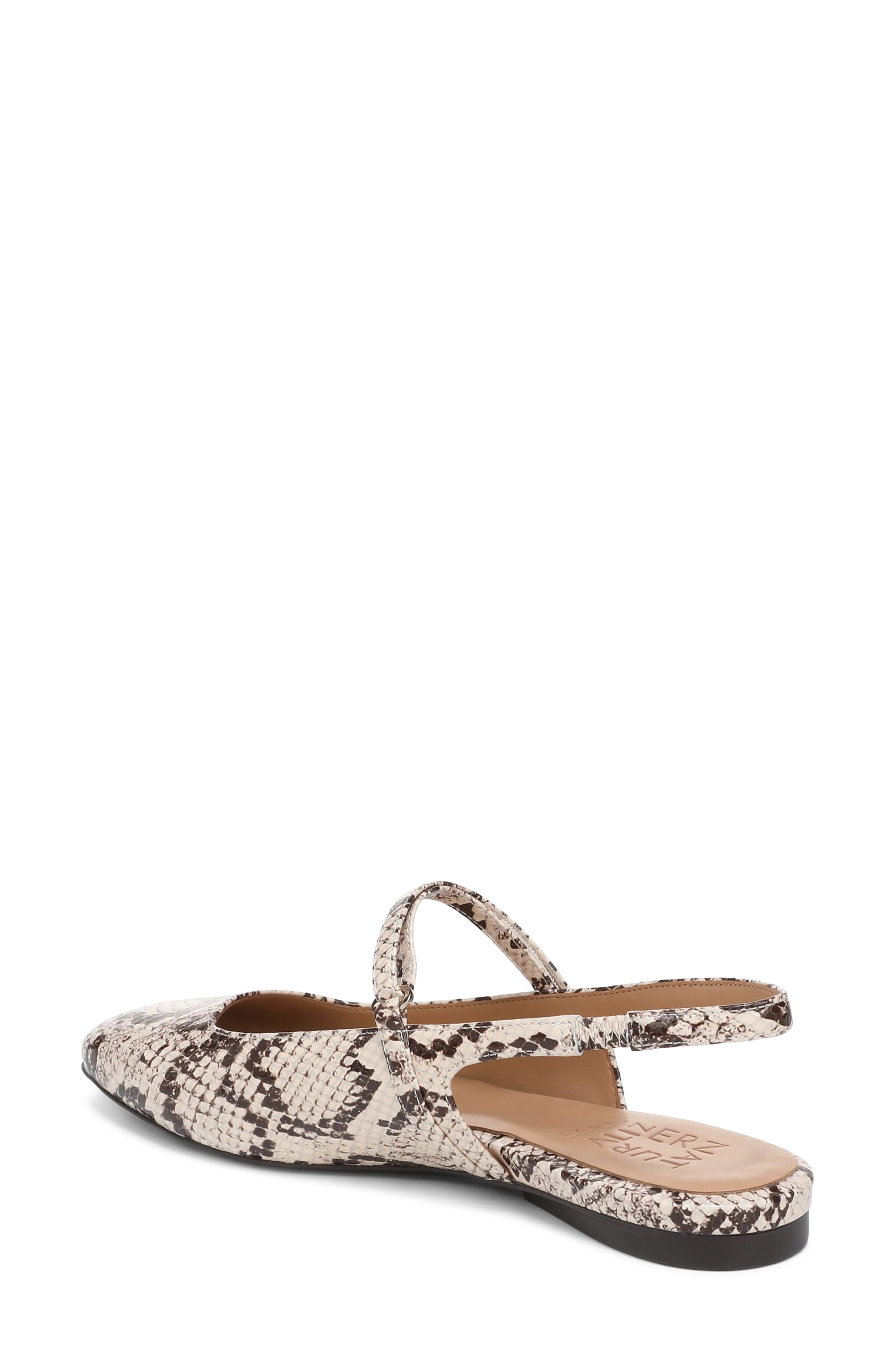 Naturalizer Connie Slingback Mary Jane Flat, Alternate, color, Beige Multi