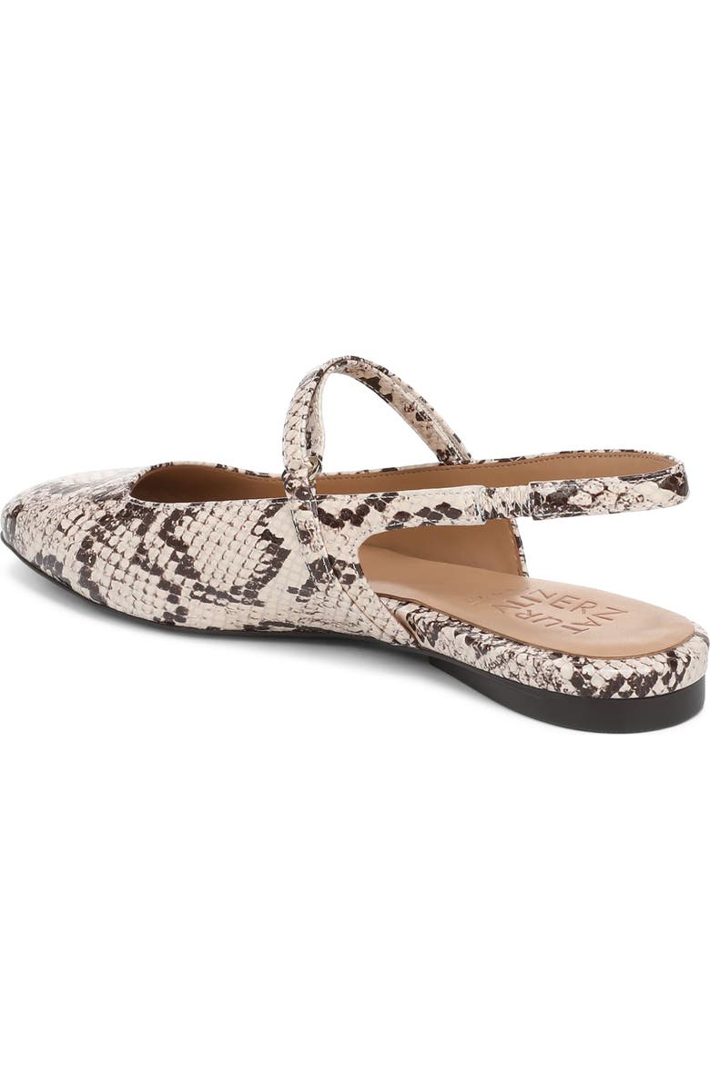 Naturalizer Connie Slingback Mary Jane Flat, Alternate, color, Beige Multi