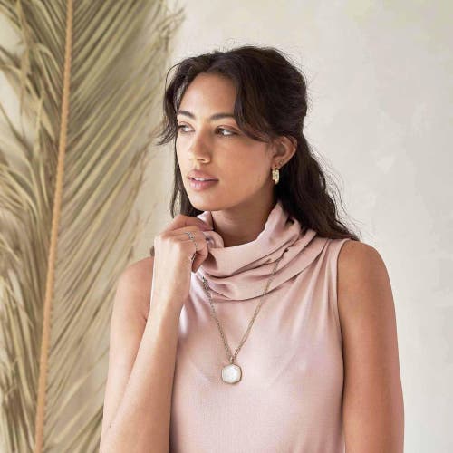 Eavolu Kakadu Sleeveless Tunic/dress In Rose Quartz