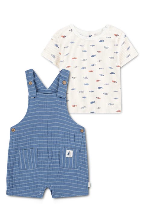 Fish T-Shirt & Shortall Set (Baby)