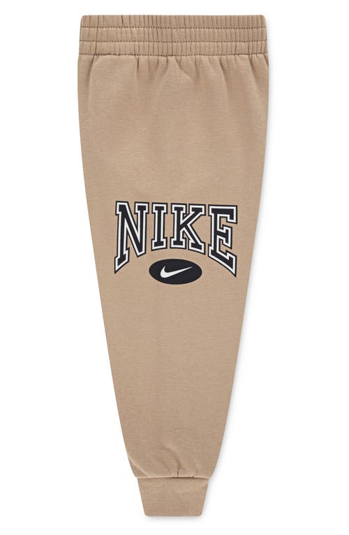 Nike Kids' Gameday Essentials Fleece Pullover & Joggers Set In Neutral