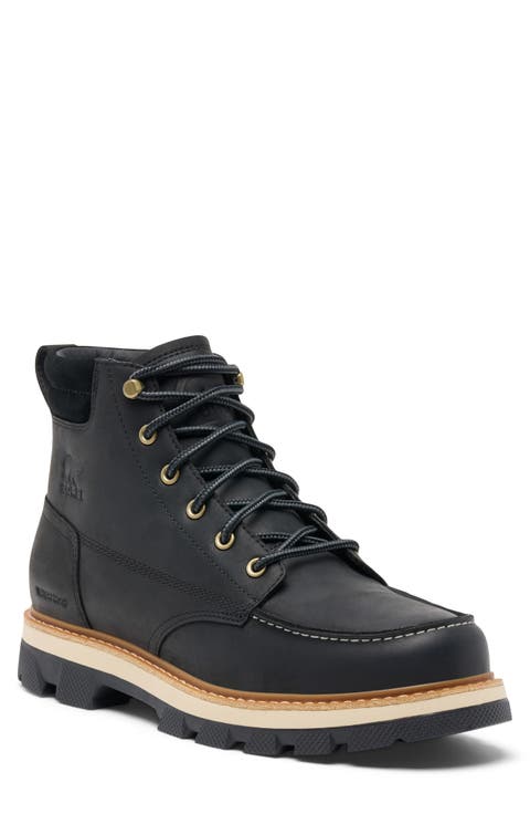 Lark-47 Waterproof Moc Toe Boot