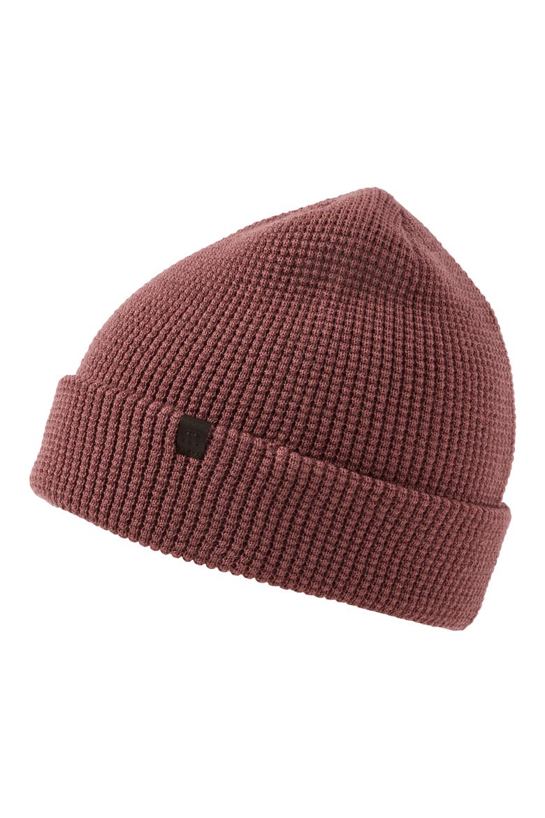 Cloud Waffle Beanie, Alternate, color, ROAN ROUGE