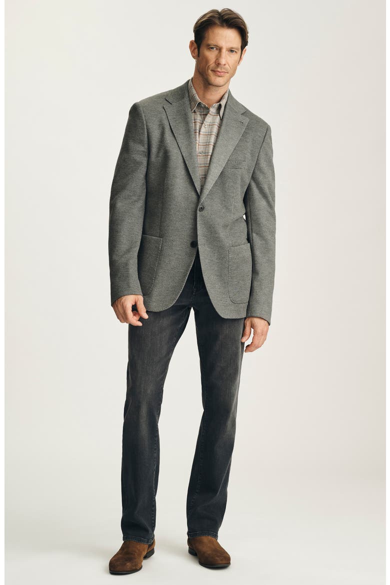 Matteo Interlock Sport Coat, Alternate, color, ANTHRACITE MELANGE