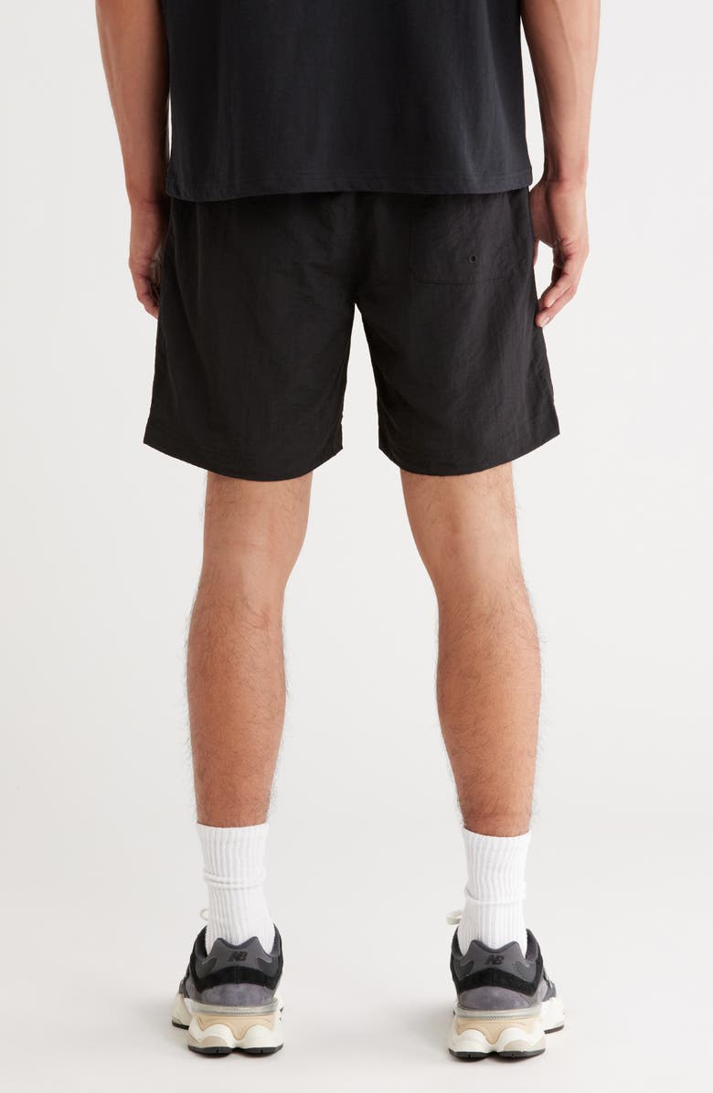 PacSun Solid Collegiate Swim Trunks, Alternate, color, 
