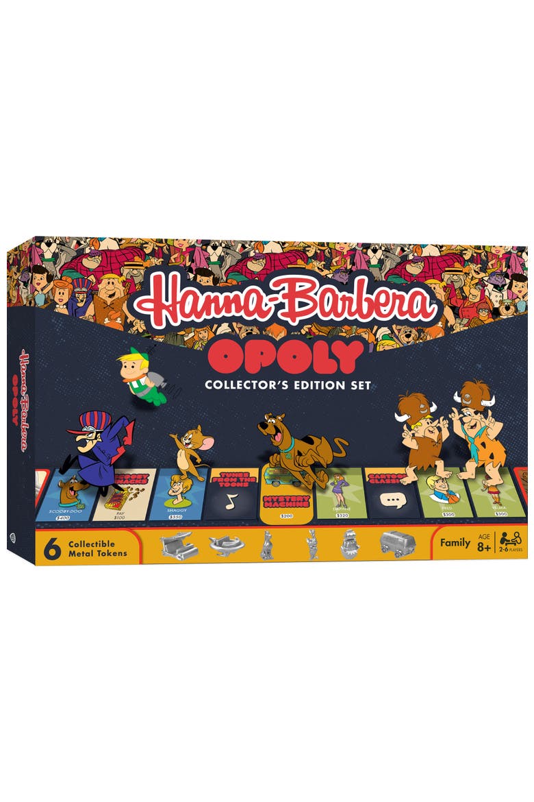 Hanna-Barbera Opoly Board Game, Main, color, Multicolor