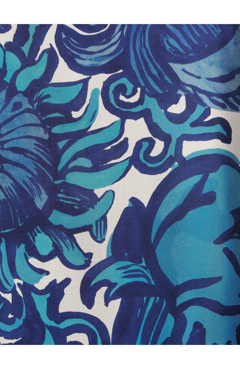 La DoubleJ Twirl Top Anemone Blue, Alternate, color,