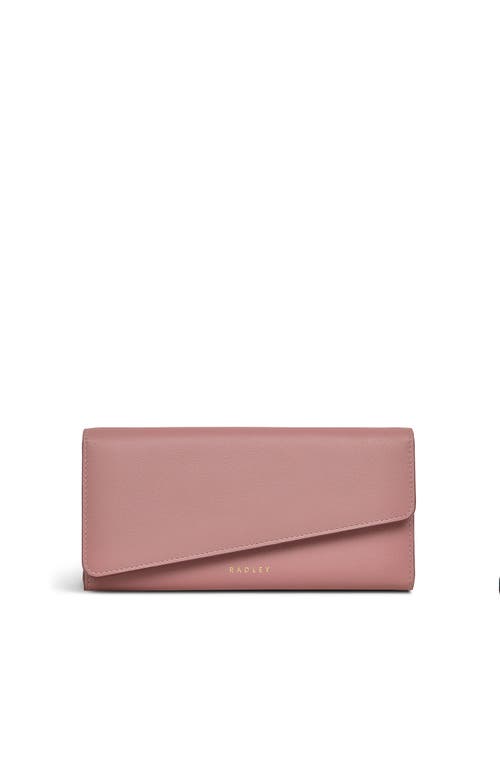Radley The Kensal Large Flapover Wallet In Pink