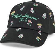 KARL LAGERFELD PARIS Karl's Garden Embroidered Baseball Cap