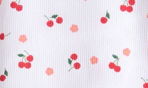 Ava & Yelly Kids' Fitted Long Sleeve Top & Leggings Set In Multi