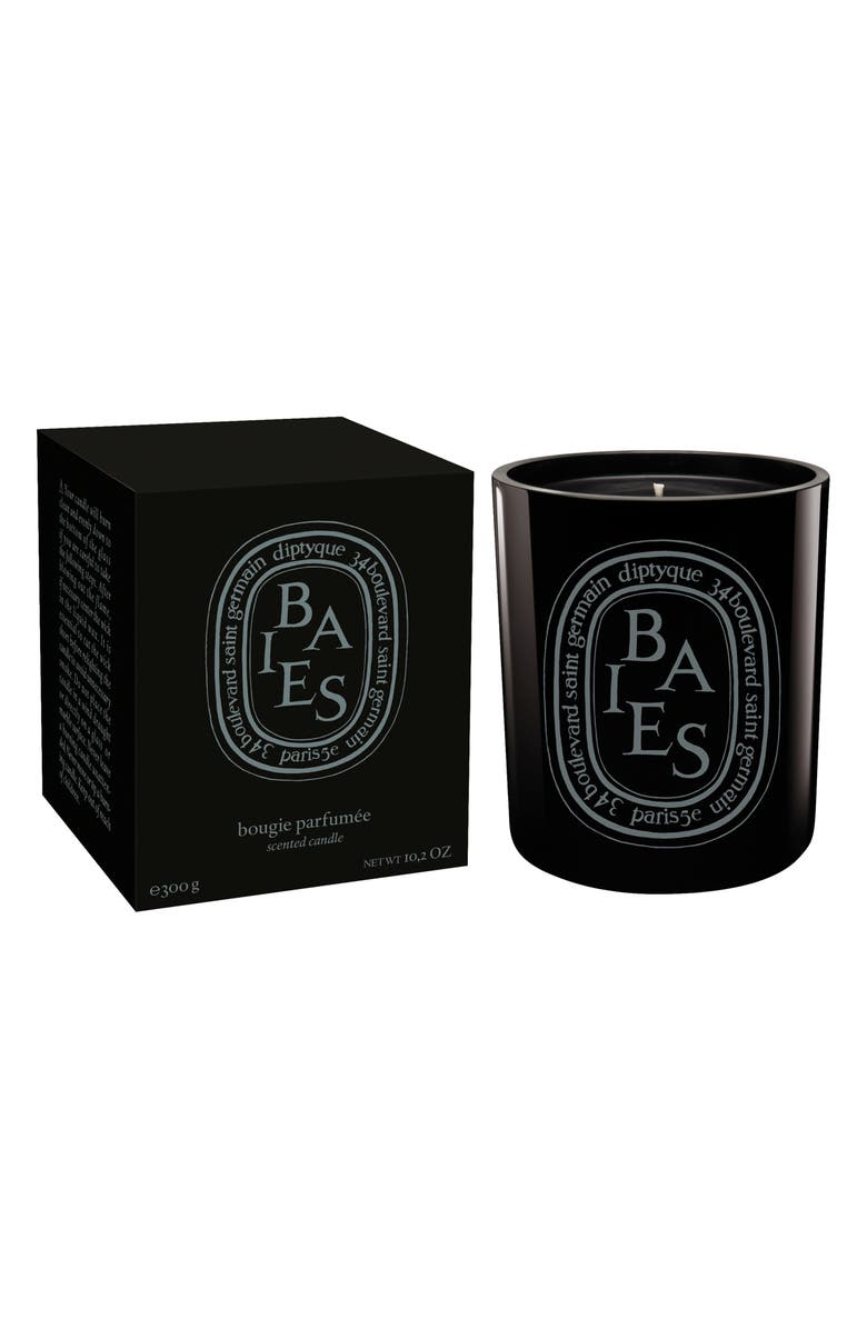 Diptyque Baies (Berries) Large Scented Candle, Alternate, color, Black Vessel