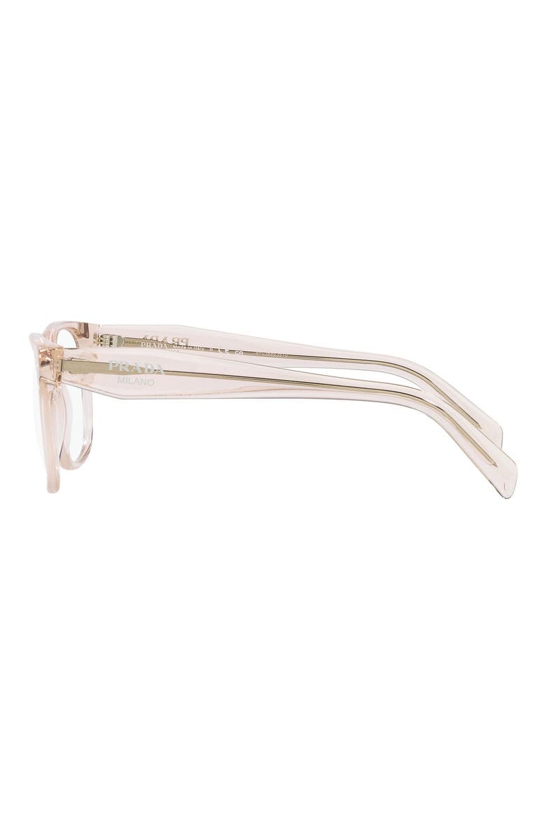 52mm Rectangular Optical Glasses, Alternate, color, PINK