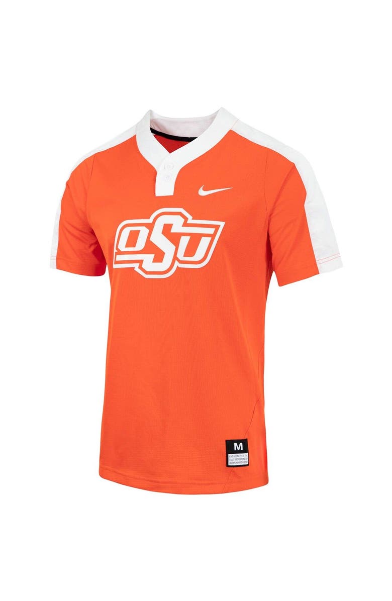 Nike Orange Oklahoma State Cowgirls Replica 2-Button Softball Jersey, Alternate, color, Orange