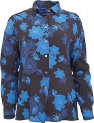 Lords of Harlech Sophie Silk Oversized Blouse