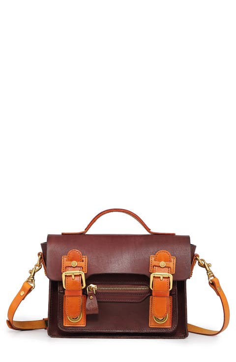 Aster Mini Leather Satchel
