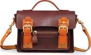 OLD TREND Aster Mini Leather Satchel