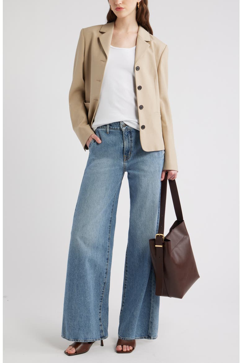 Slim Fit Blazer, Alternate, color, BEIGE HUMUS