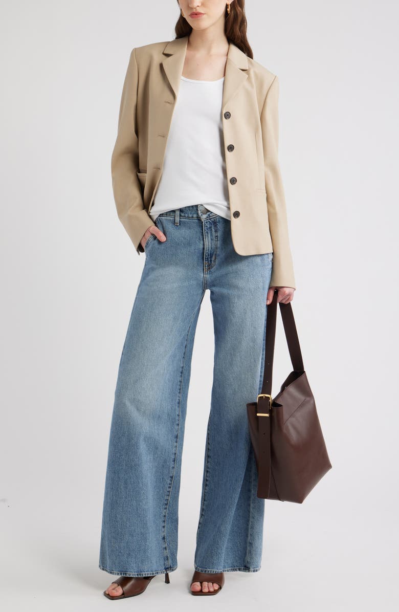 Nordstrom Slim Fit Blazer, Alternate, color, Beige Humus