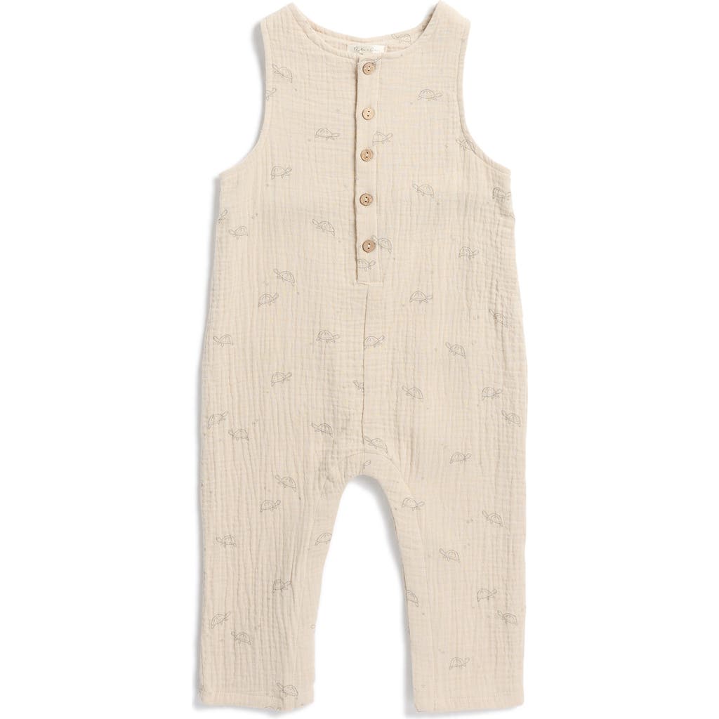 Shop Rylee + Cru Turtle Jumpsuit In Turtles