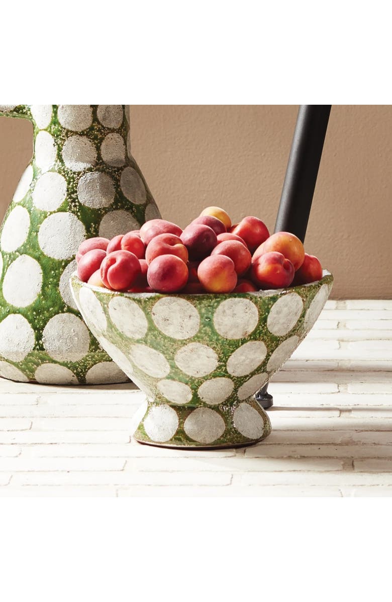 Napa Home & Garden Kiley Footed Bowl, Alternate, color, Green