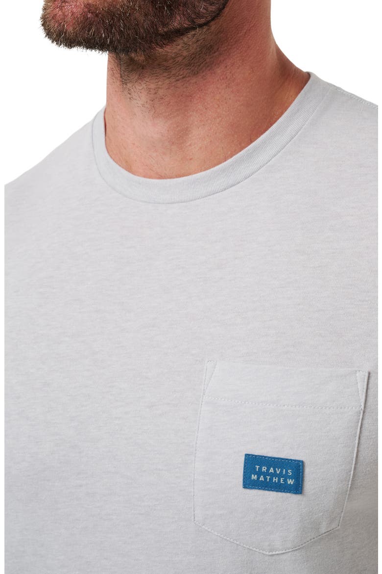 Travel Diary Cotton Graphic Pocket T-Shirt, Alternate, color, HEATHER LIGHT GREY