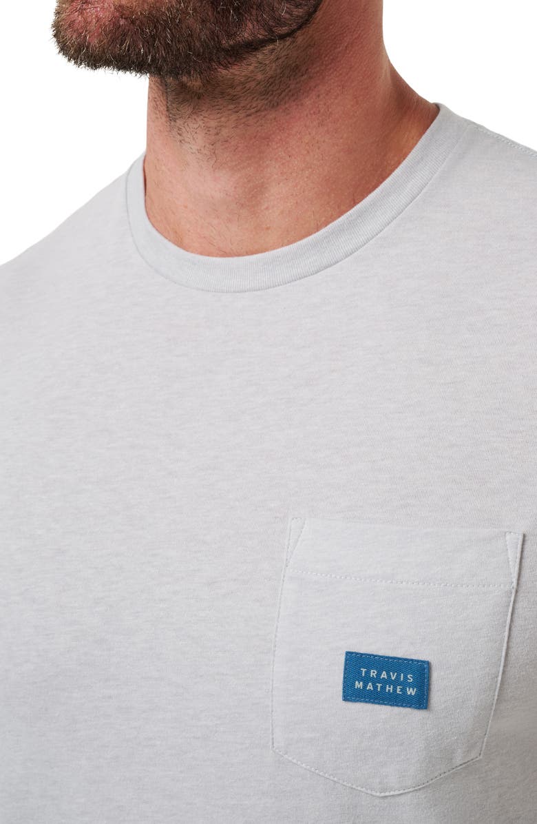 TravisMathew Travel Diary Cotton Graphic Pocket T-Shirt, Alternate, color, 