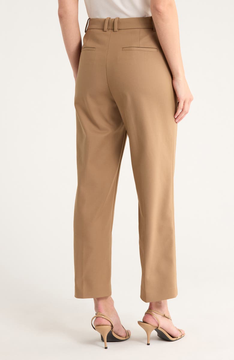 Theory High Waist Pants, Alternate, color, Truffle