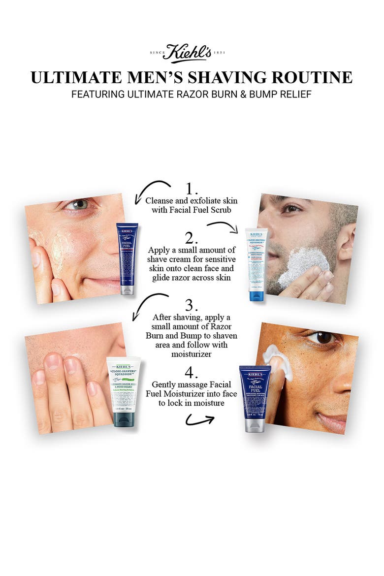 Ultimate Razor Burn & Bump Relief After Shave Cream, Alternate, color, NO COLOR