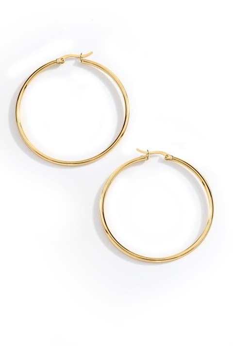Lynette Large Hoop Earrings