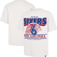 '47 Men's '47 White Philadelphia 76ers City Edition Shifty Foundation T-Shirt