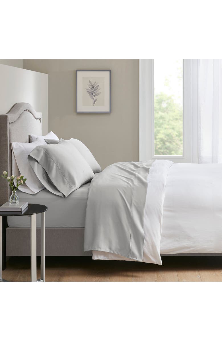 BEAUTYREST 700 Thread Count Tri-Blend Antimicrobial 4-Piece Sheet Set, Alternate, color,