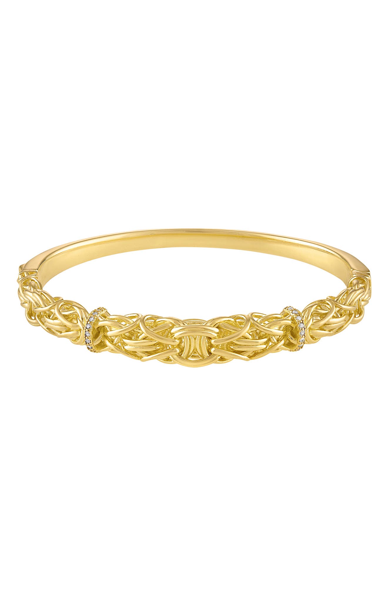 FZN Pavé Diamond Bangle - 0.10 ctw